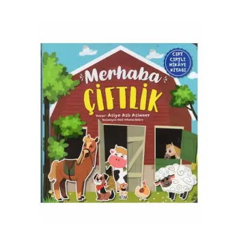 Merhaba Çiftlik Cırt Cırtlı Hikaye Kitabı