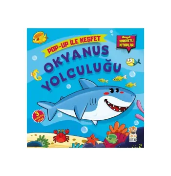 Okyanus Yolculuğu Pop-Up ile Keşfet | Hikâyeli Hareketli Okyanus Kitabı 0-3 Yaş