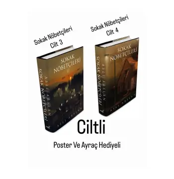 Sokak Nöbetçileri 3 Ve 4 ( 2 Kitap Set) Ciltli Ayraç Ve Poster Hediyeli