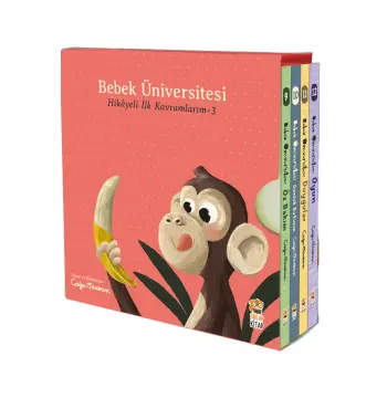 Bebek Üniversitesi | Hikâyeli İlk Kavramlarım Set 3 | Öz Bakım, Duygusal Gelişim ve Günlük Rutinler