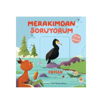 Merakımdan Soruyorum Orman Eğitici Bebek Kitabı | Döndür Bulmaca | Hayvanları Keşfet 0-3 Yaş